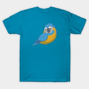 Cute fluffy blue throated macaw T-Shirt